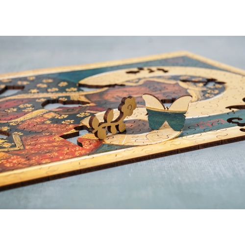 Drewniane puzzle A4 Czarna Madonna 150 el.